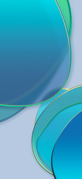 OnePlus 8T – HydrogenOS 11 Stock Wallpaper – Soft Blue