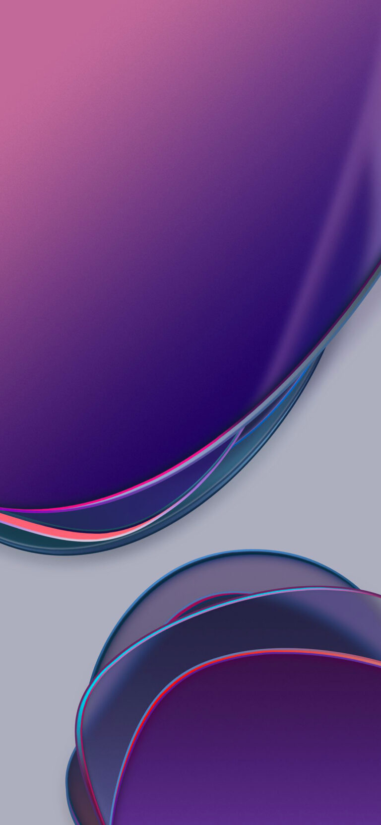 Default wallpaper of OnePlus 8T – HydrogenOS 11 Stock Wallpaper – Violet