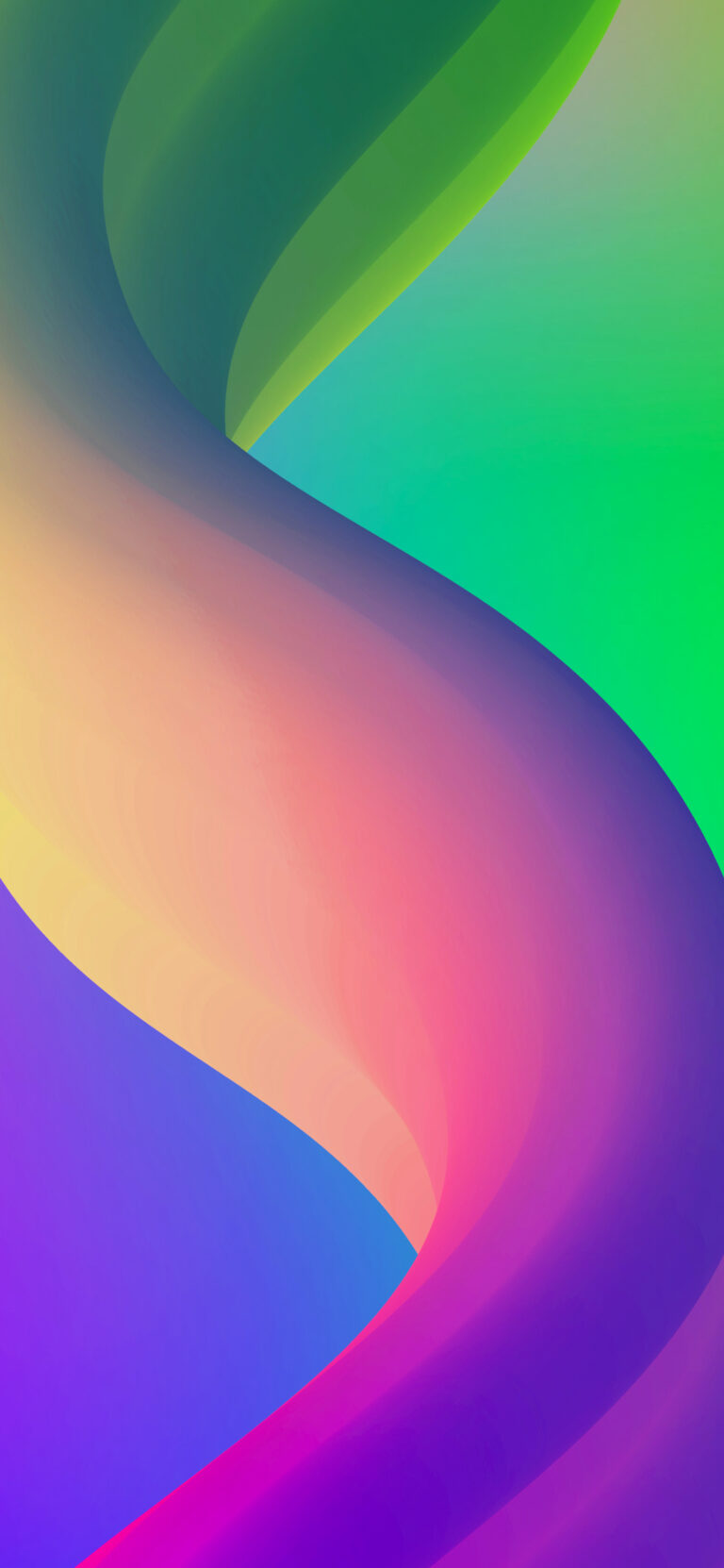 Default wallpaper of Rainbow Candy