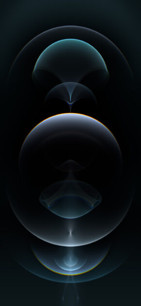 iPhone 12 Pro – Resonance Silver (Dark) – Stock Wallpaper