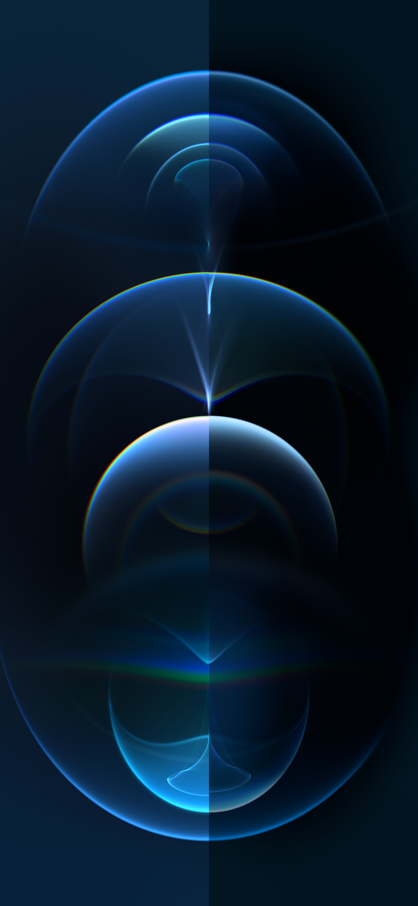 Resonance Blue (Dark) | DUAL - Wallpapers Central