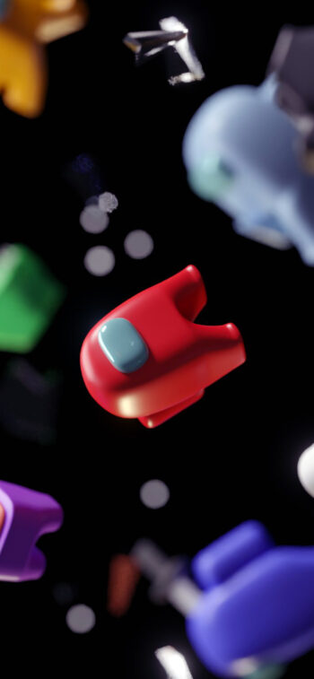 Among Us! Floating in the space (Black)