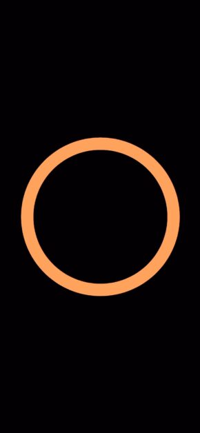 MagSafe Animation – Orange | LIVE Wallpaper