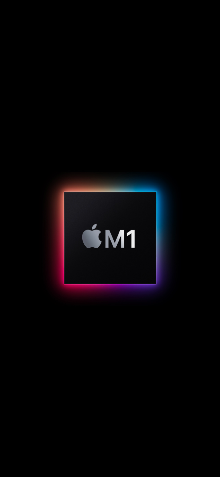 Default wallpaper of Apple M1 Chip