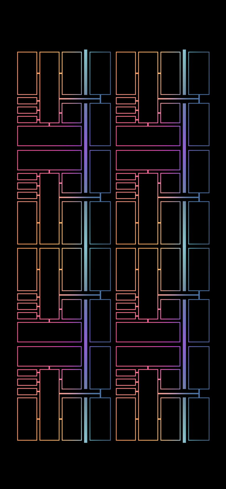 Default wallpaper of Apple Silicon M1 Chip | HomeScreen