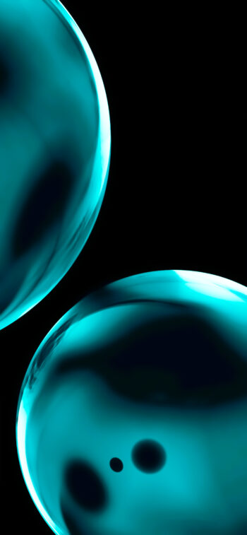 Big Blue Bubbles - Wallpapers Central