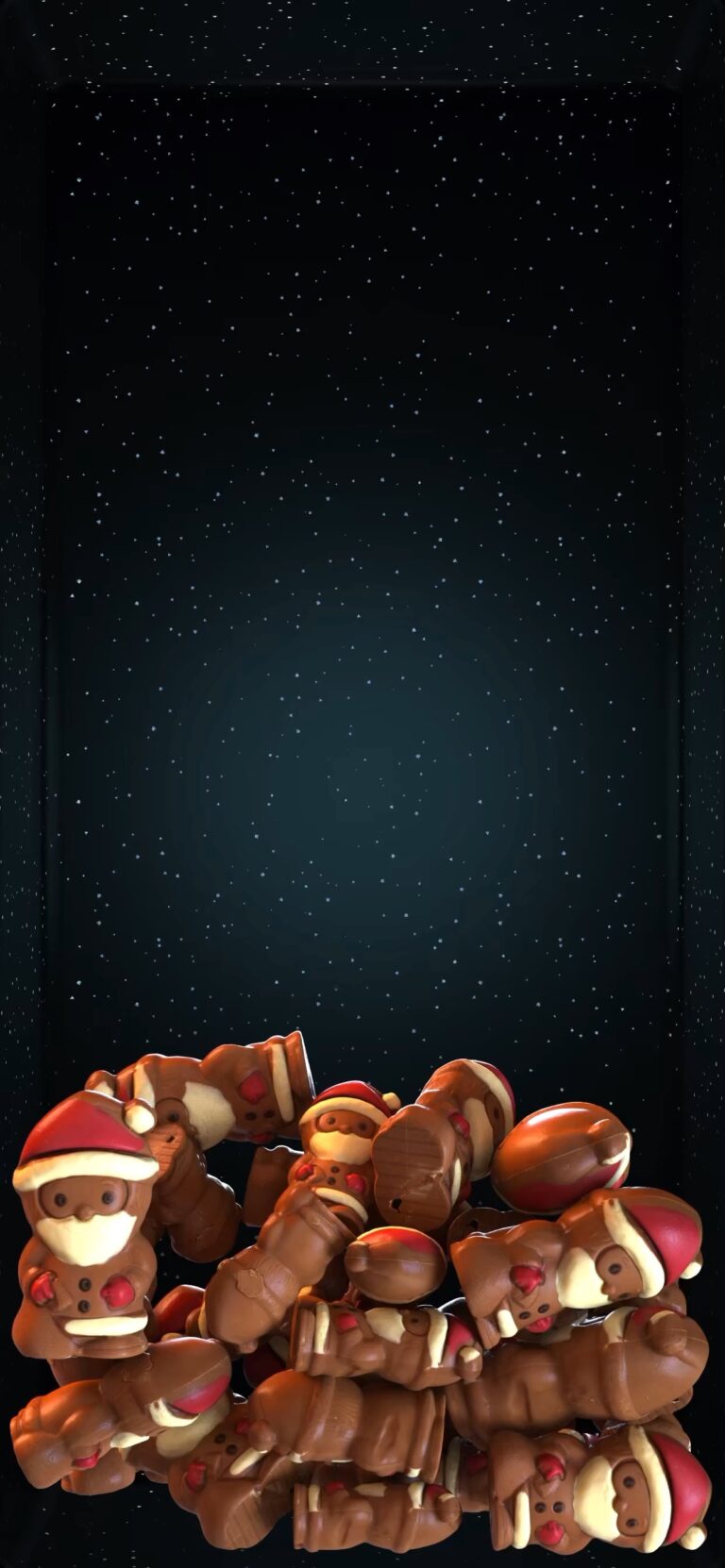 Default wallpaper of Santa Chocolates | LIVE Wallpaper