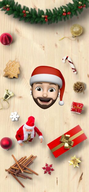 Christmoji Wallpaper – Create your own Custom Wallpaper (by @ShortcutsCentral)