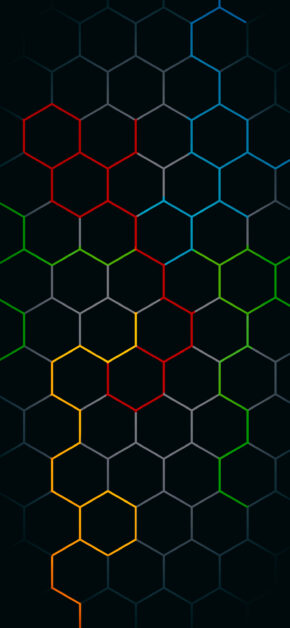 Coloured Honeycomb