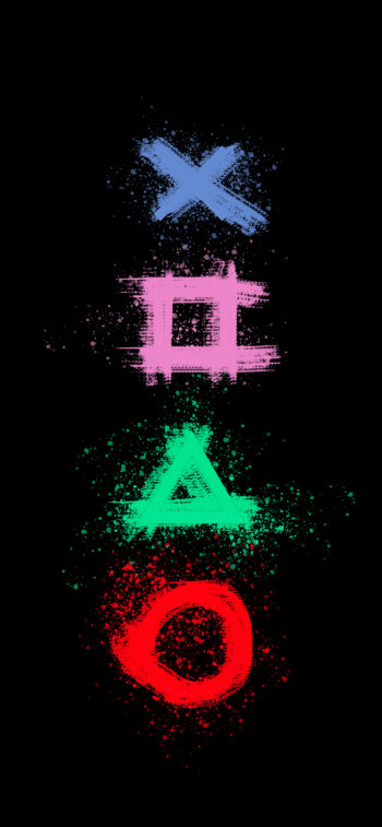 Play Station Buttons