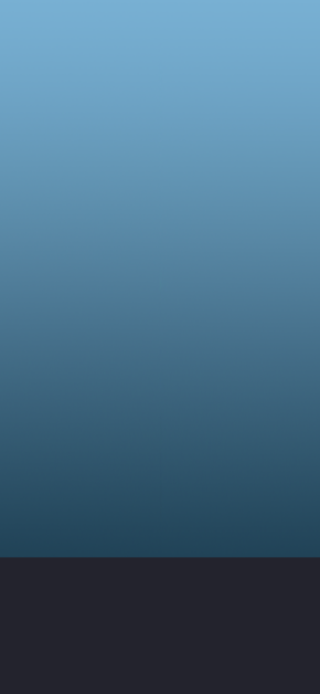 Lucid Blue with solid Dock