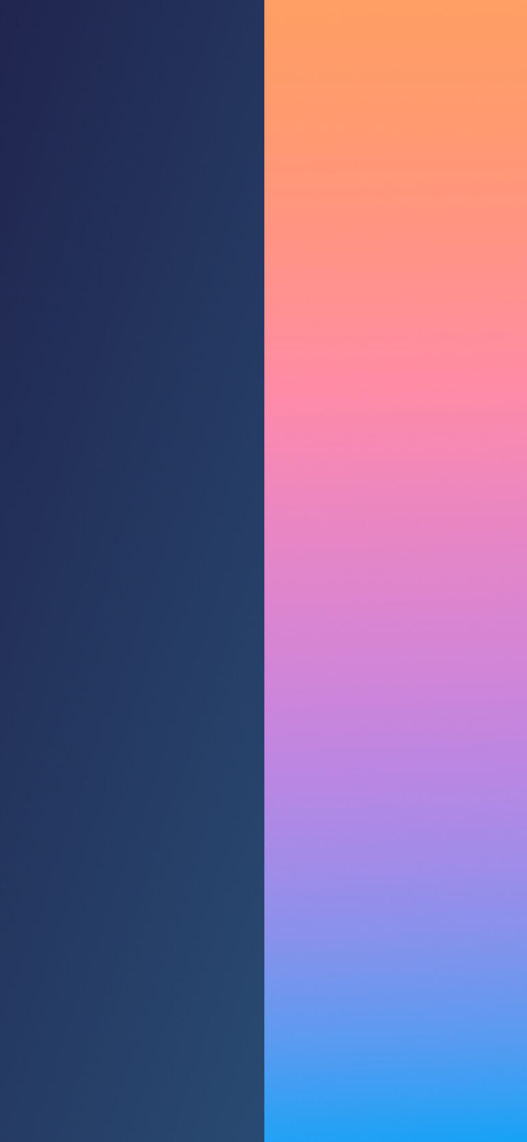 Default wallpaper of Solid Gradient | DUAL