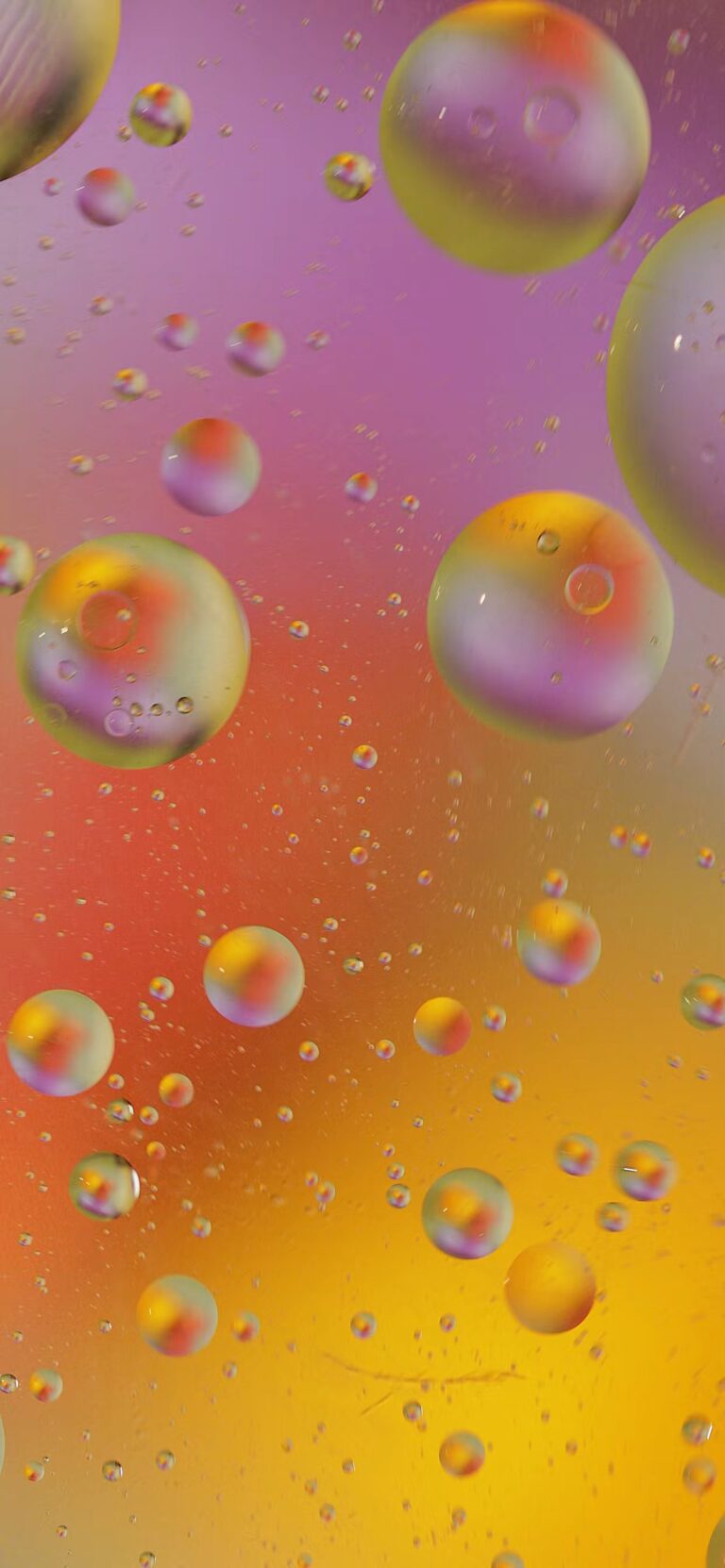 Default wallpaper of Oil Bubbles | LIVE Wallpaper