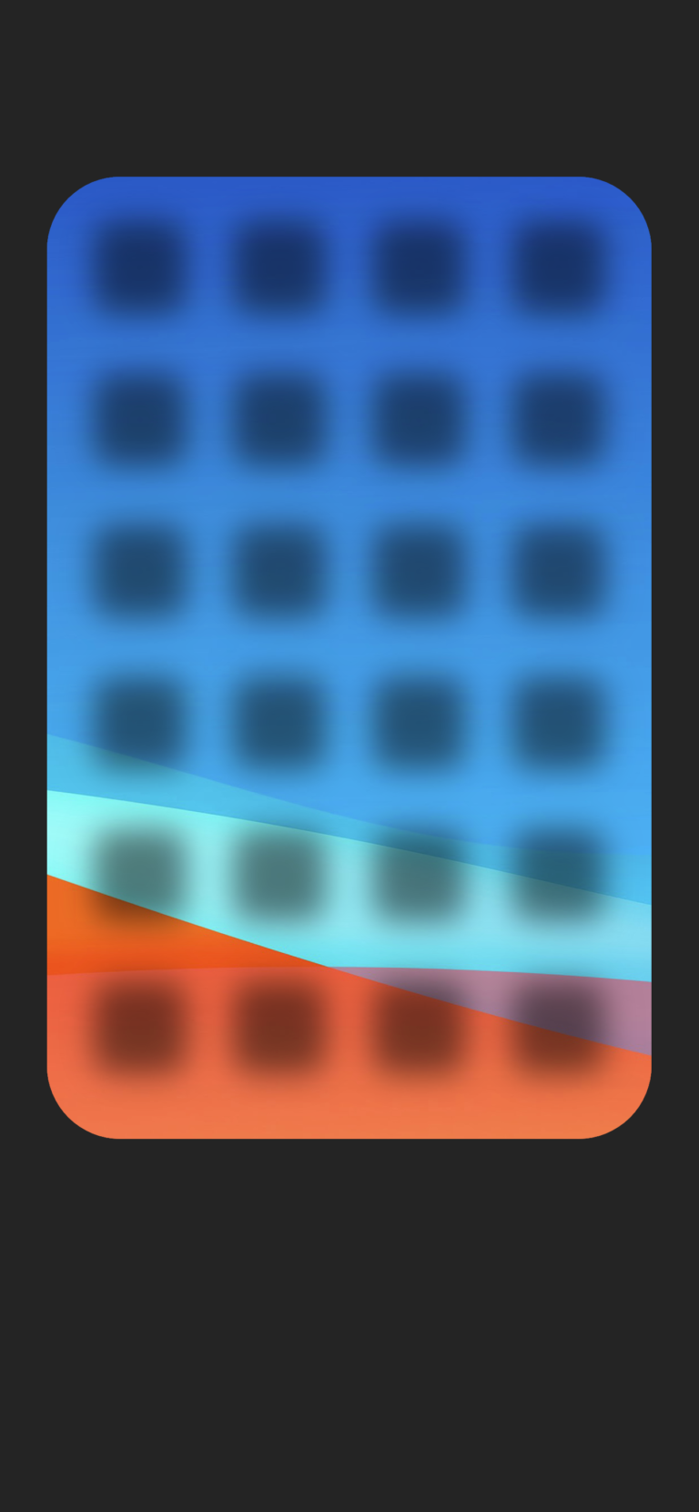 Default wallpaper of Waves No Widget Shadow | Pixel Perfect