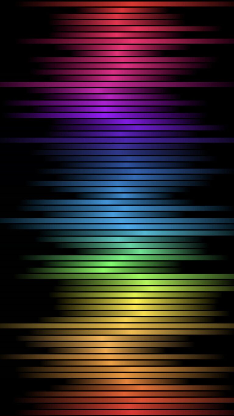 Default wallpaper of Rainbow Lines