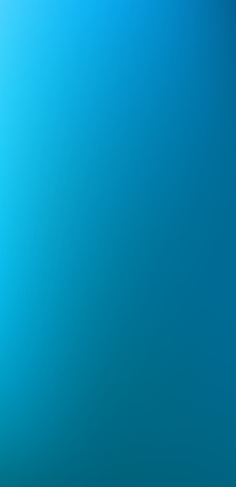 Default wallpaper of Gradient Blue