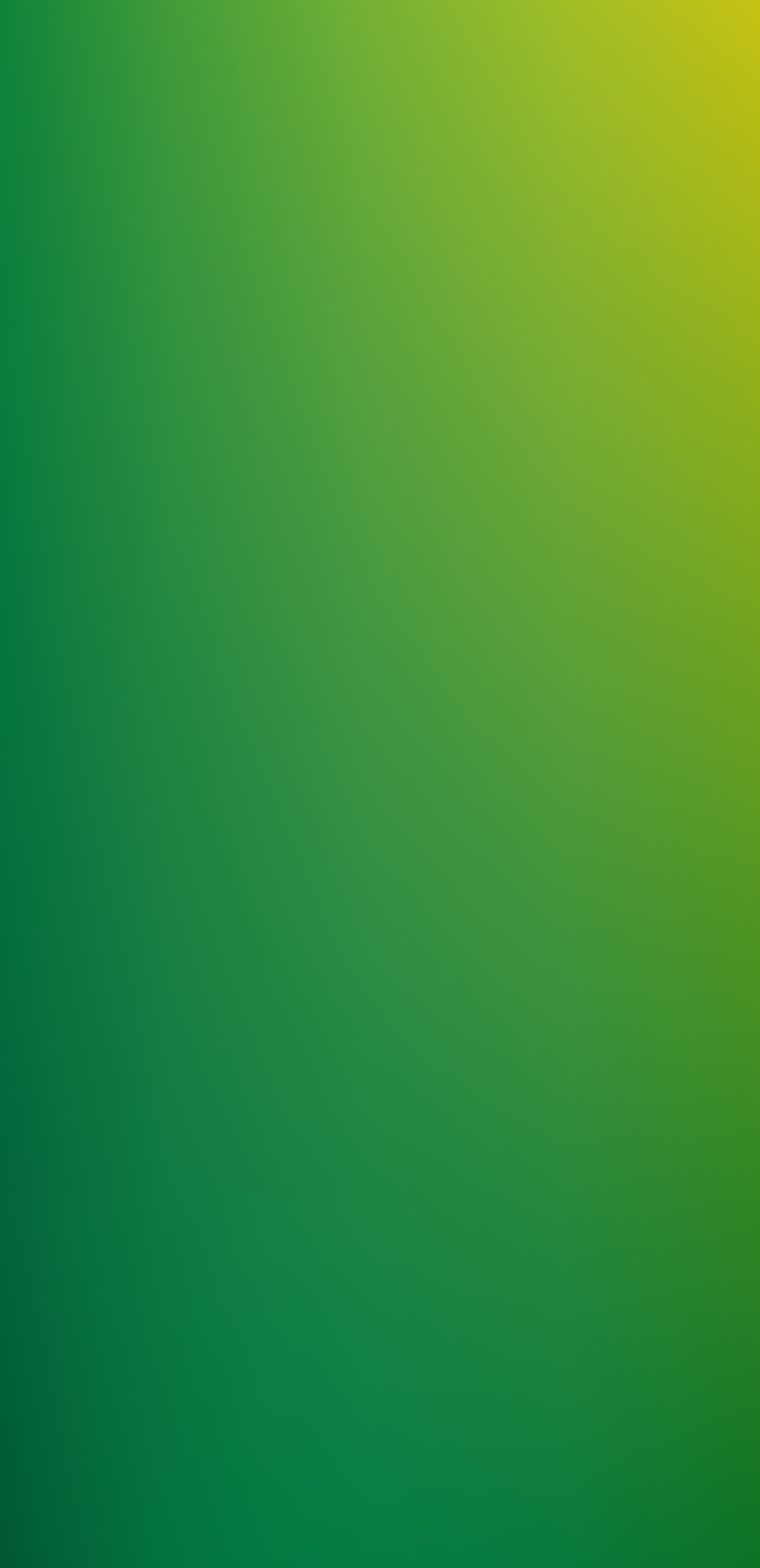 Default wallpaper of Gradient Green