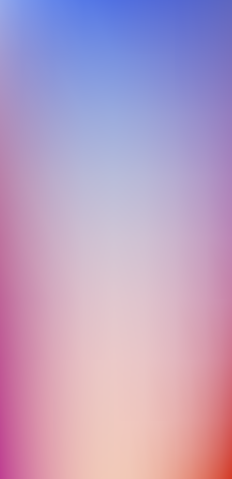 Default wallpaper of Gradient Sky