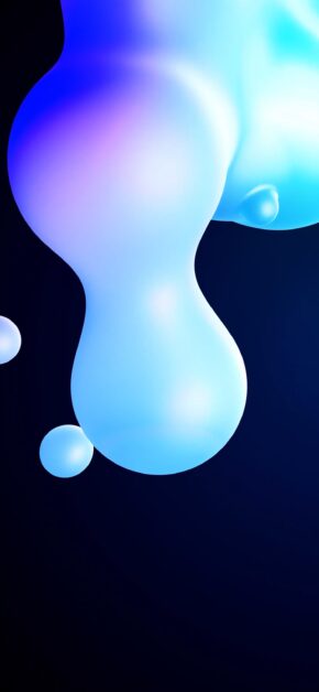 Blue Bubbles | LIVE Wallpaper
