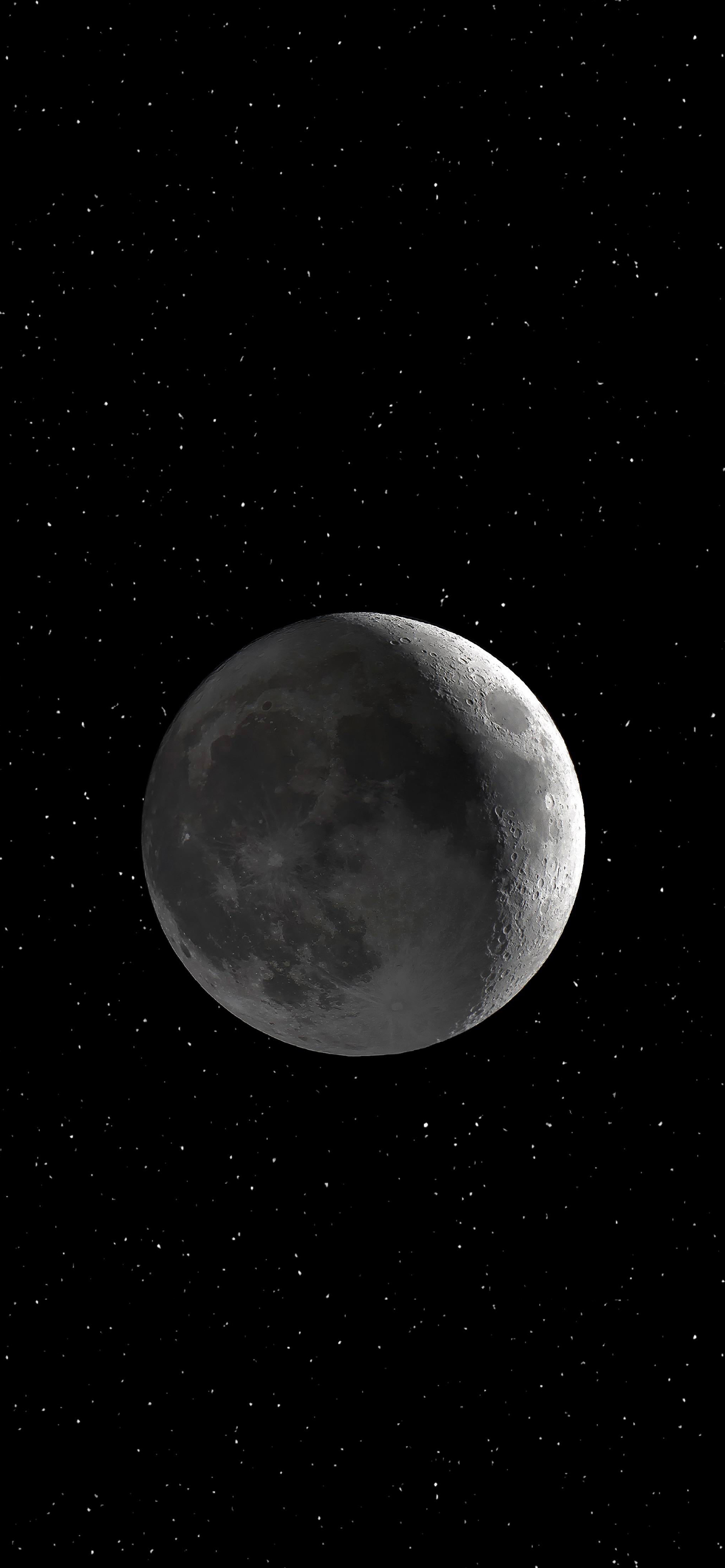 AMOLED Moon - Wallpapers Central