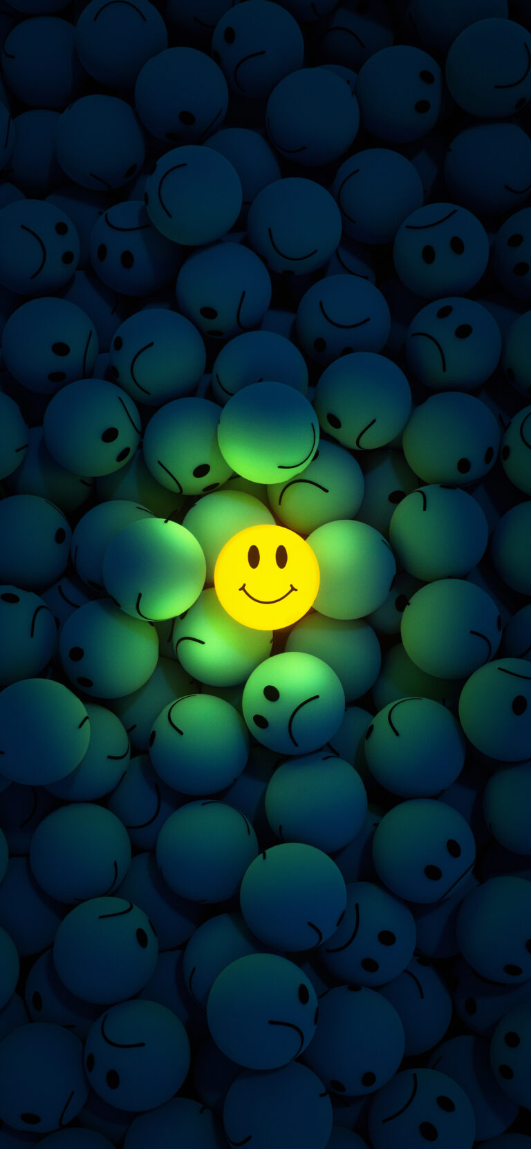 Default wallpaper of Smile