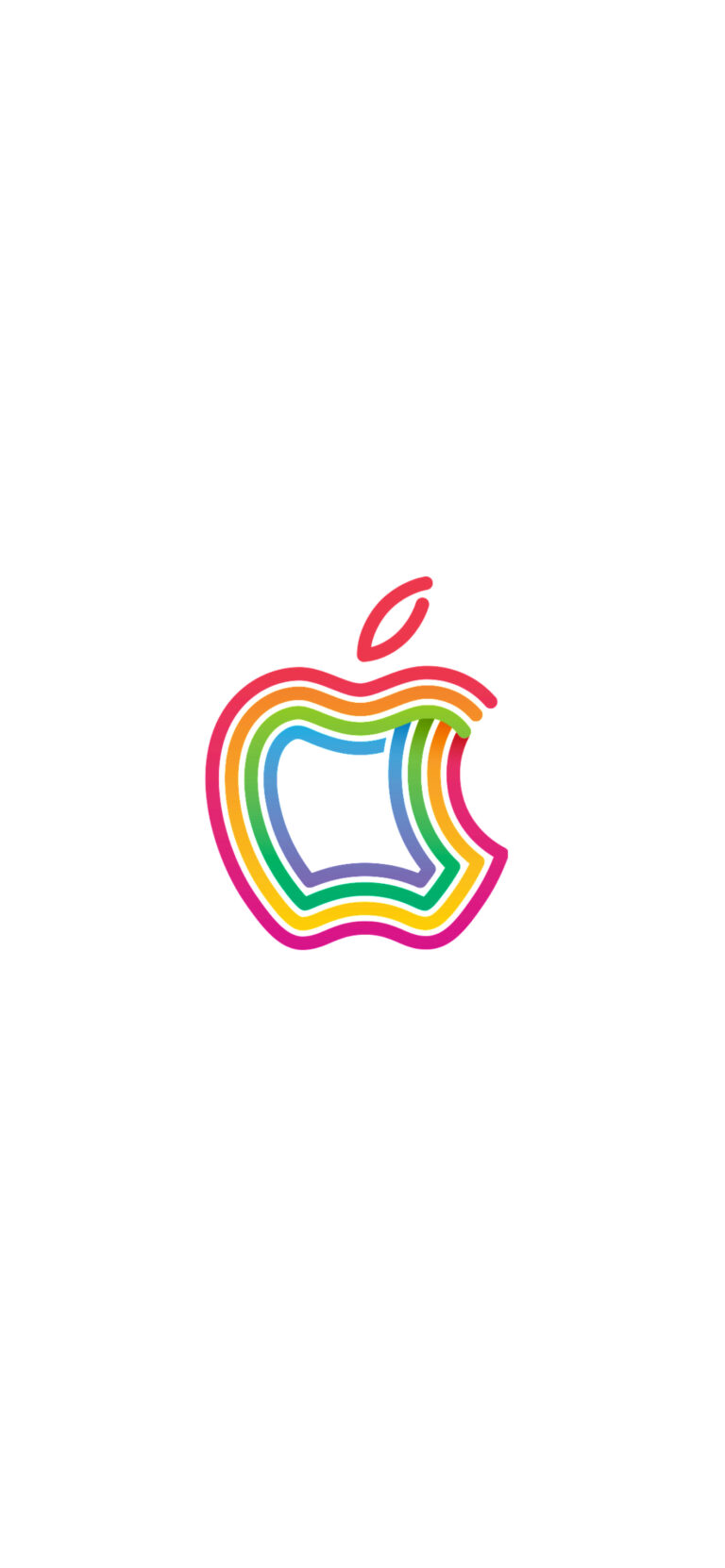 Default wallpaper of Apple Logo South Korean Event