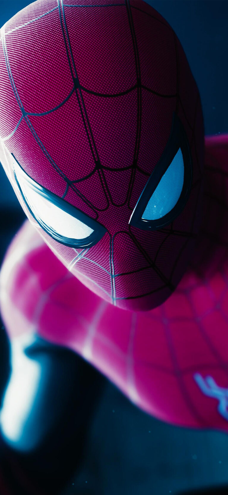 Default wallpaper of Spider Man