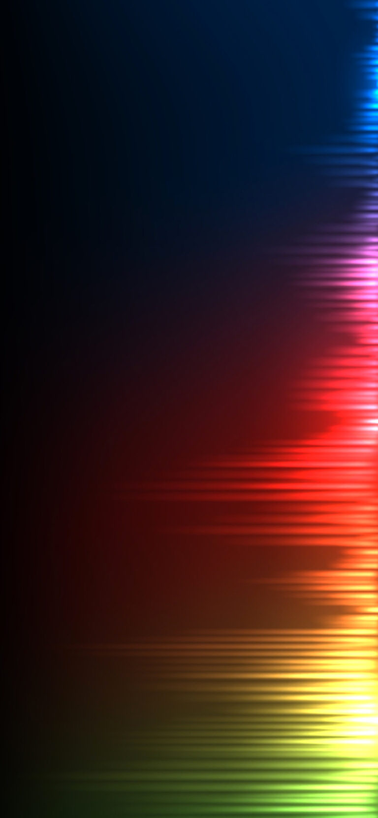 Default wallpaper of Color Waves