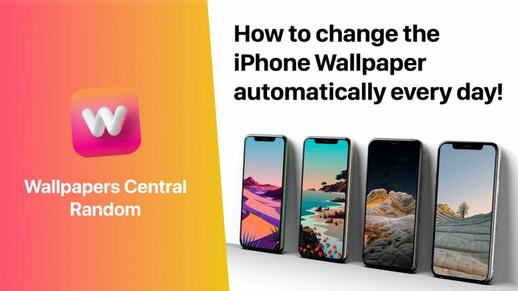 How to automatically change iPhone Wallpaper every day  Tutorial - Wallpapers Central