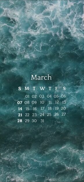 Calendar: March 2021 – #4 | LIVE Wallpaper