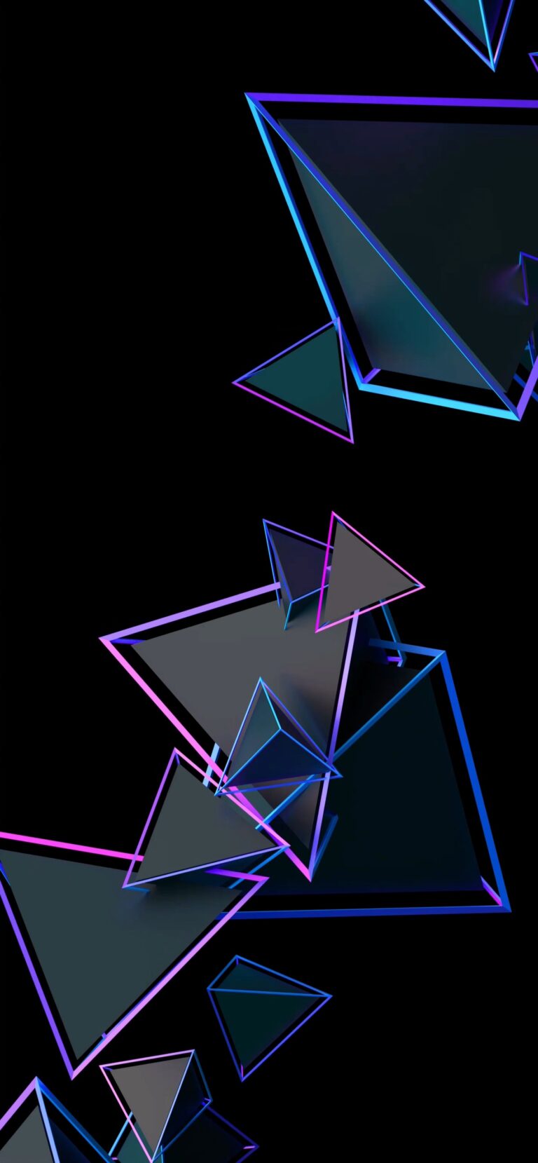 Default wallpaper of Triangles | LIVE Wallpaper