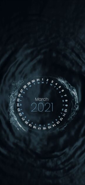 Calendar: March 2021 – #3 | LIVE Wallpaper