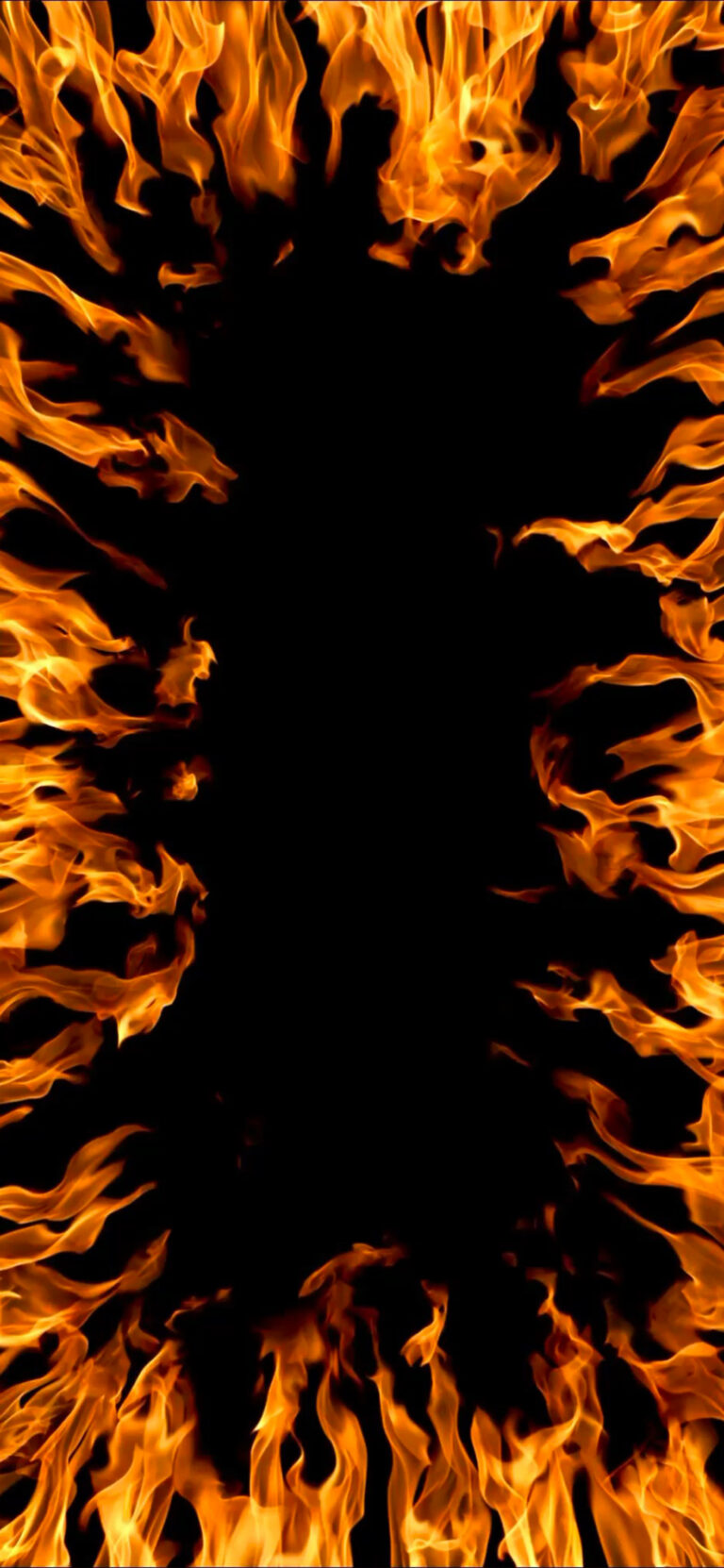 Default wallpaper of Burning