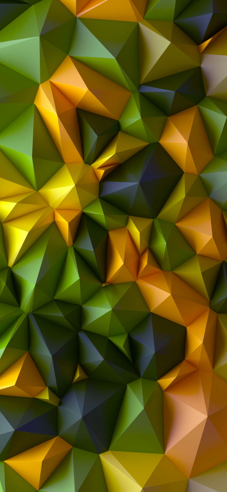 Default wallpaper of 3D Shapes