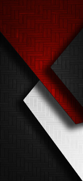 Black White and Red Parquet