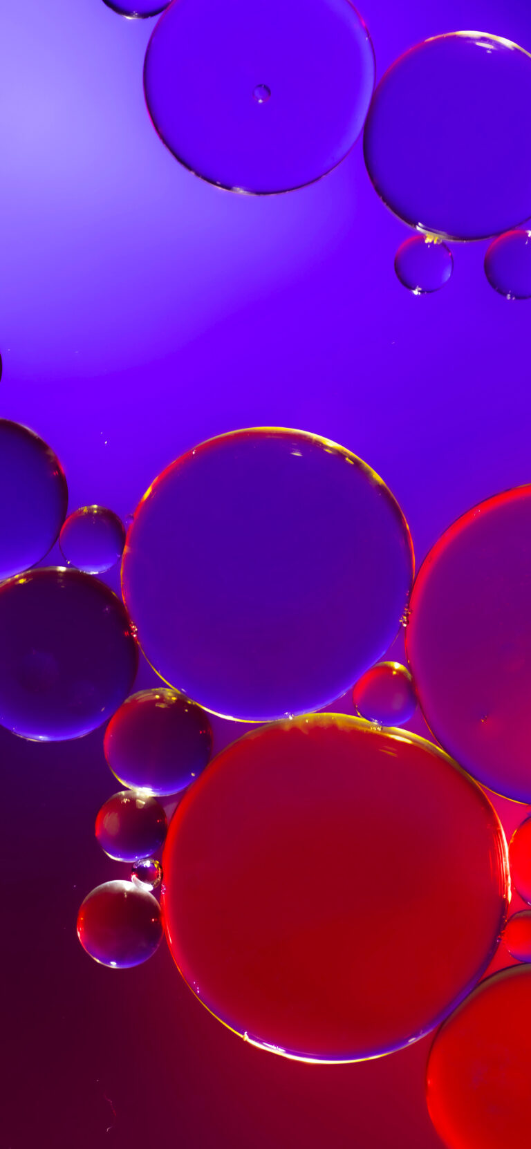 Default wallpaper of Big Bubbles