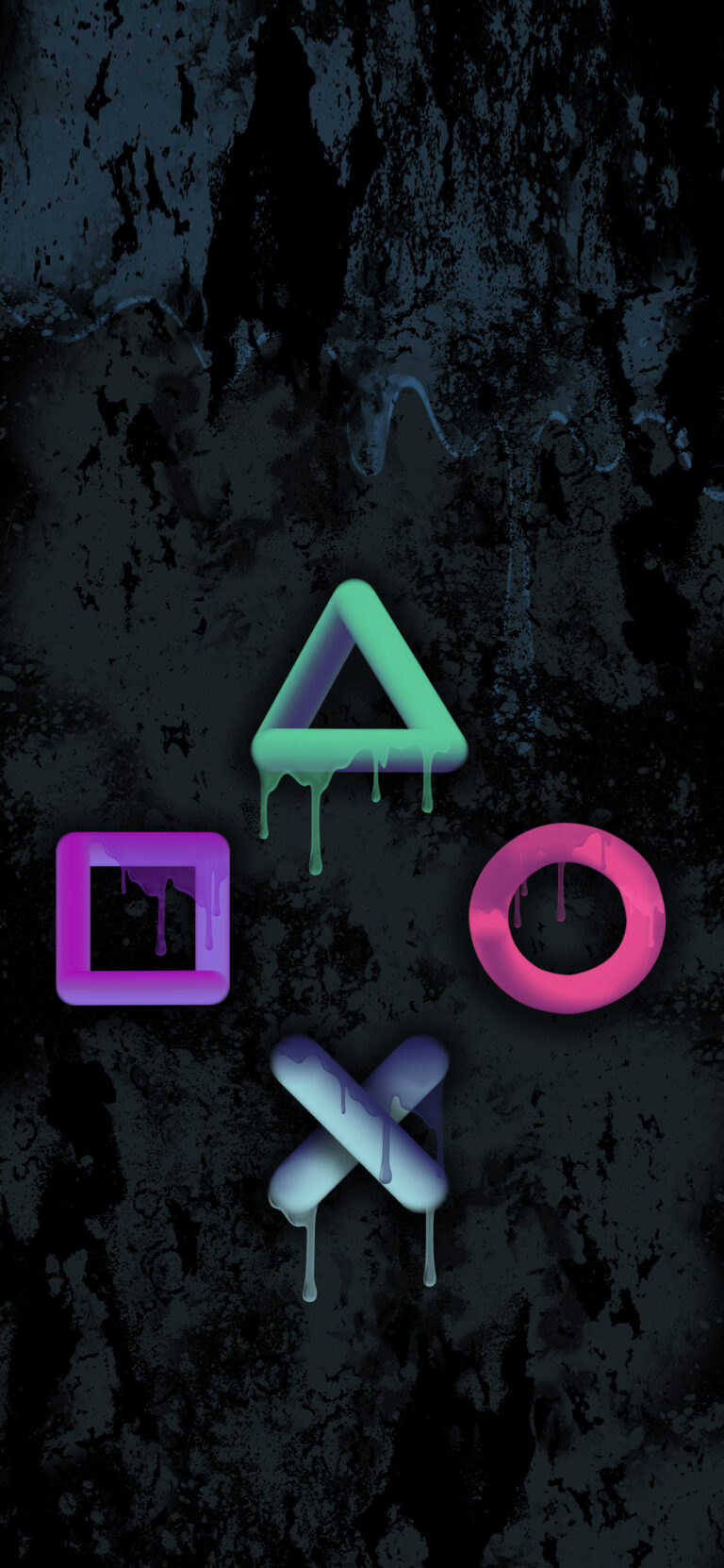 Default wallpaper of PS Symbols (PlayStation)