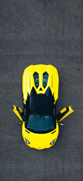 Yellow Lamborghini