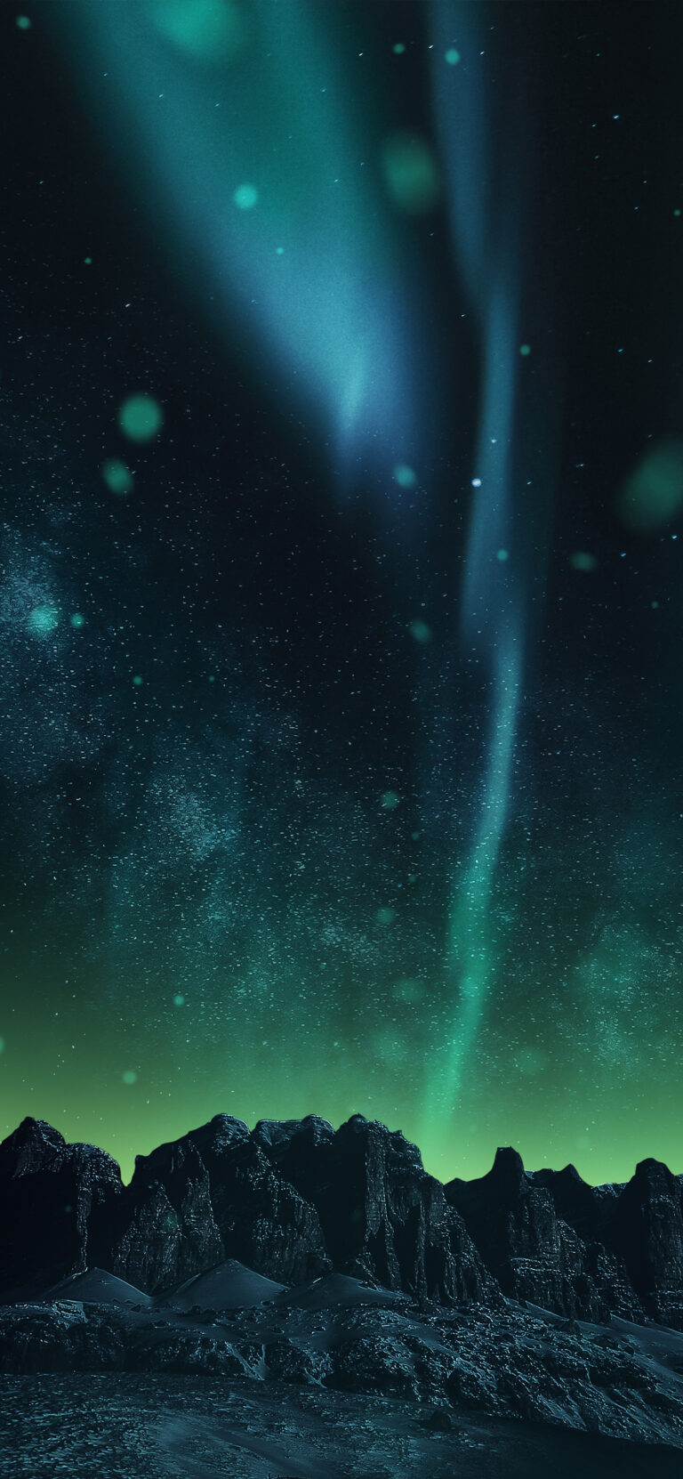 Default wallpaper of Aurora