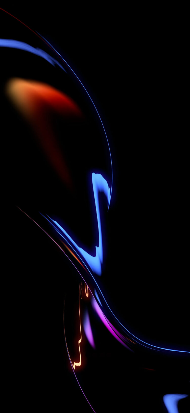 Default wallpaper of Meizu 18 Pro – Dark OLED