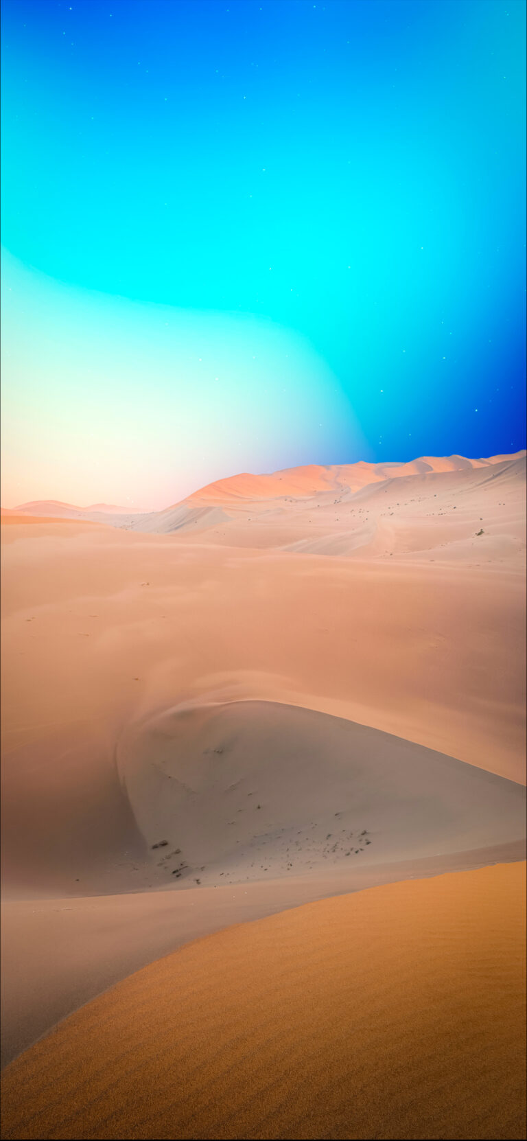 Default wallpaper of Minimal Desert | Lockscreen (Day)