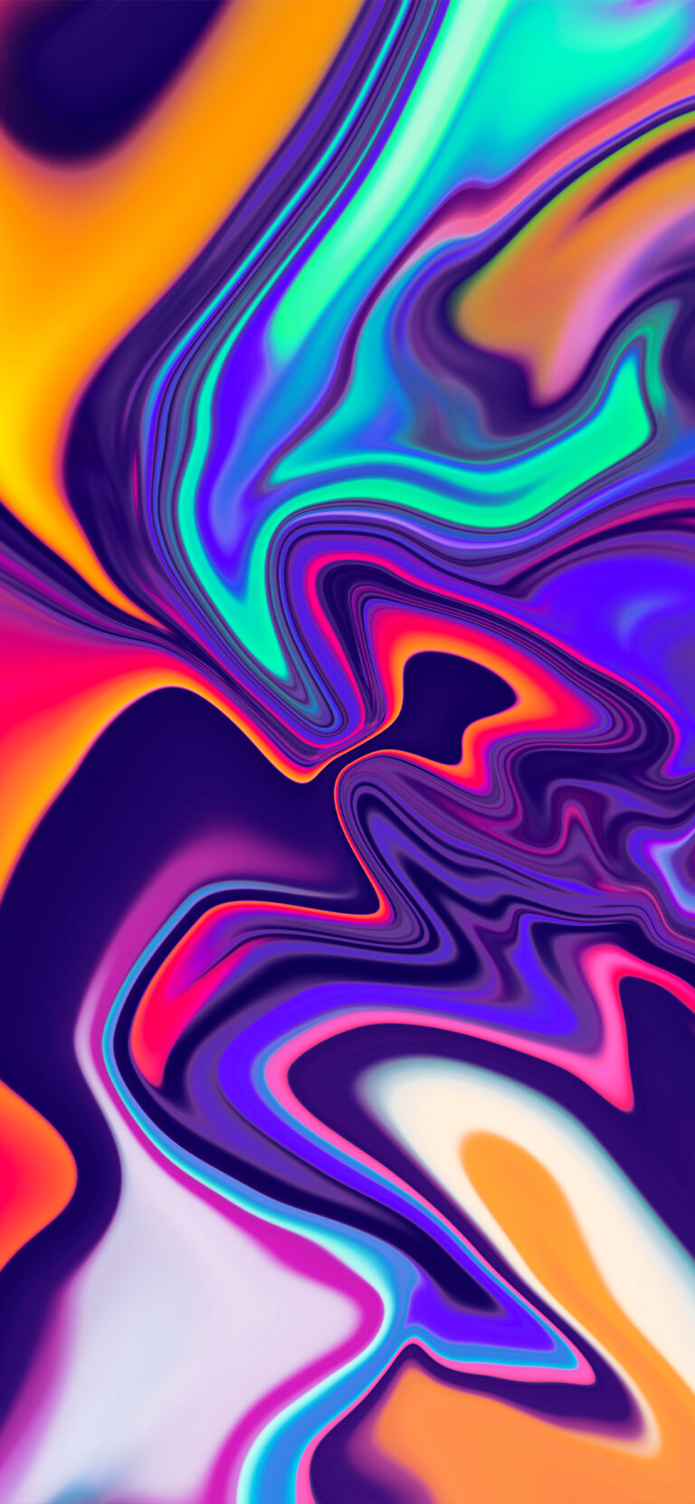 Default wallpaper of Abstract Rainbow