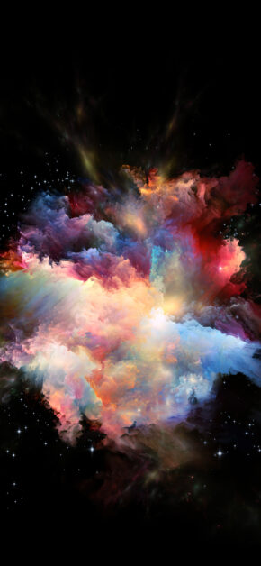 Explosion in Space