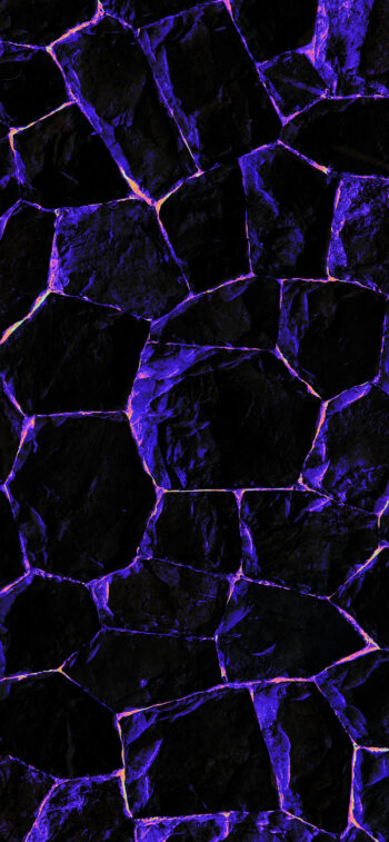Purple Stone Wall - Wallpapers Central