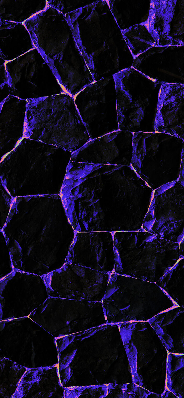 Default wallpaper of Purple Stone Wall