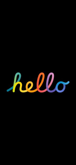 Hello iMac 24″ (Dark) @iSpazio Exclusive | LIVE Wallpaper