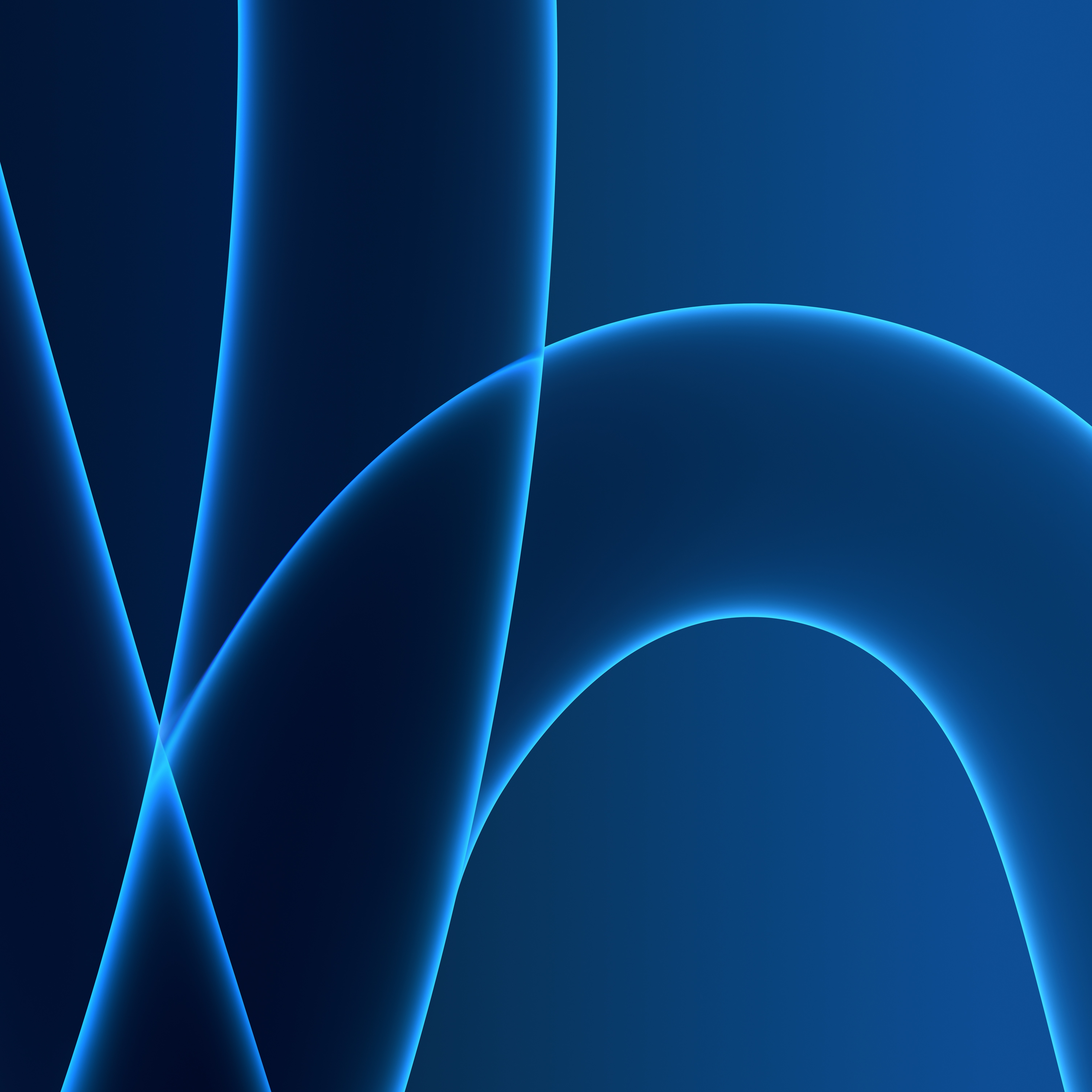 New iMac M1 - Hello - Blue (Dark) 6K - Wallpapers Central