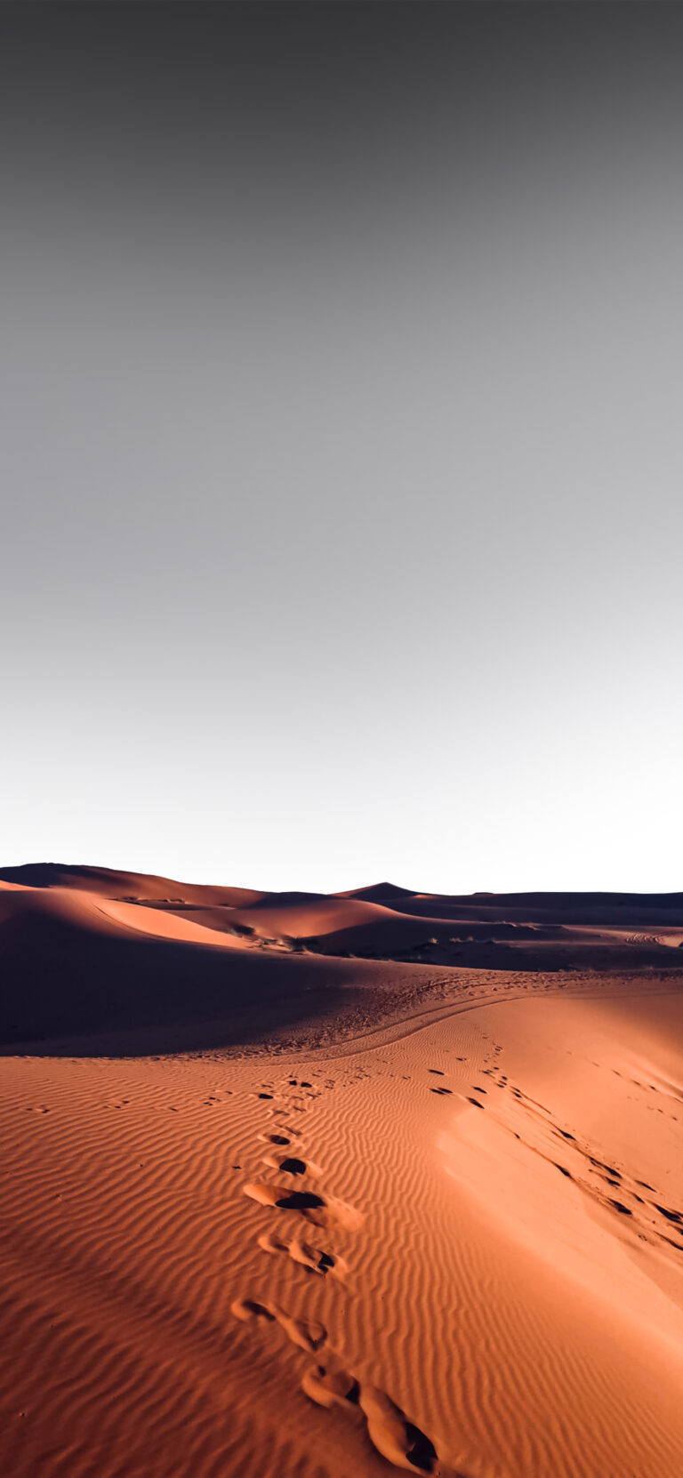 Default wallpaper of Desert Minimal