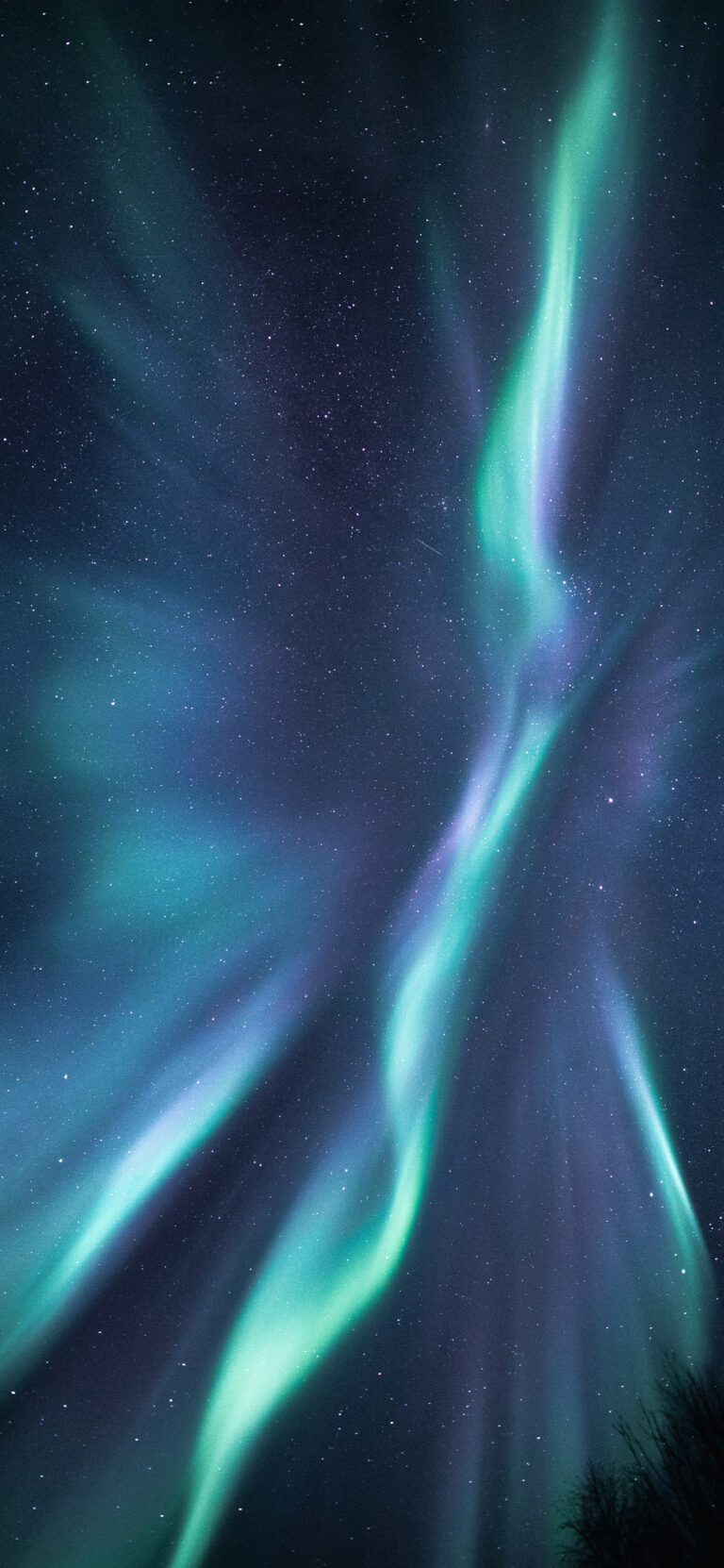 Default wallpaper of Aurora