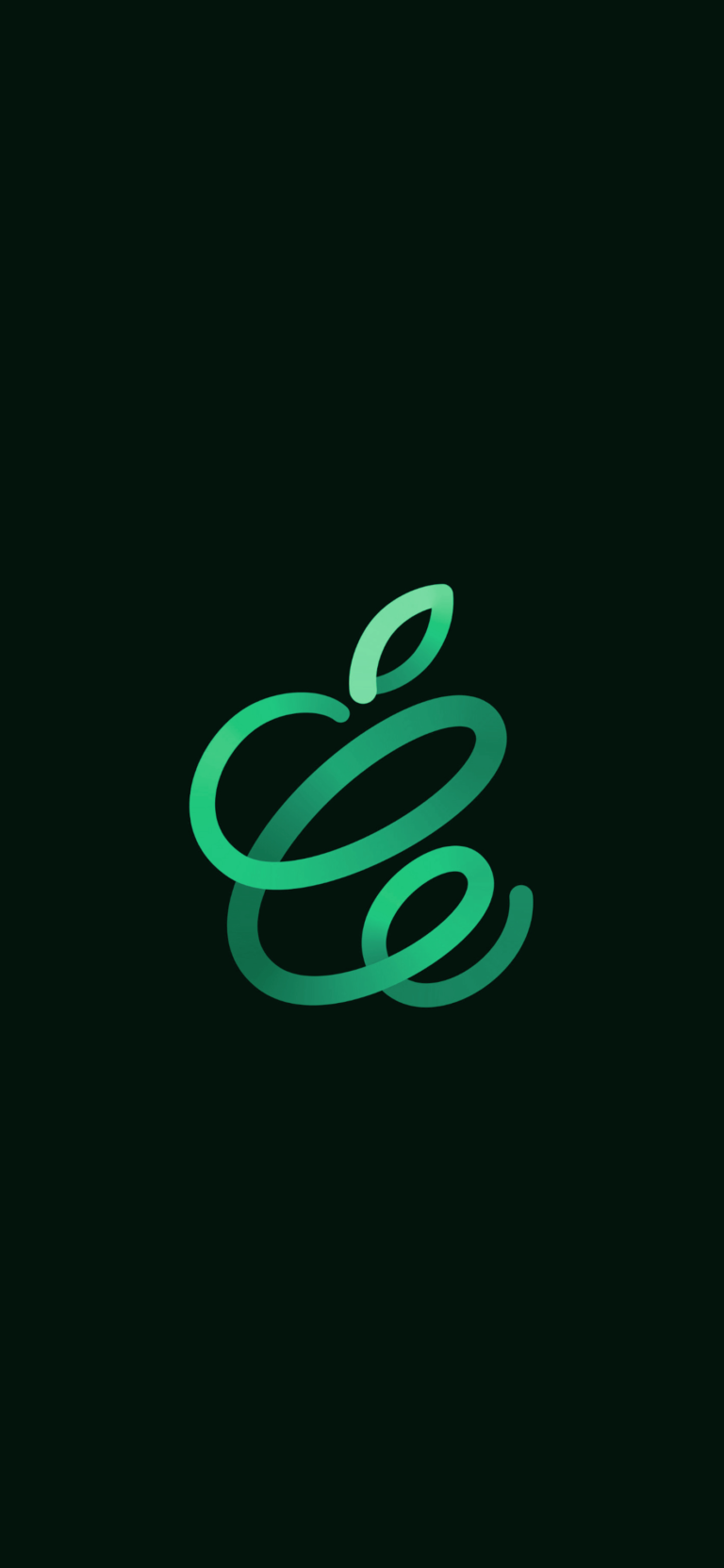 Default wallpaper of Apple Event – Spring Loaded – Green Modd